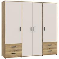 Szekrény Mokkaro Moks841-M802 Homok/tölgy Mauvella