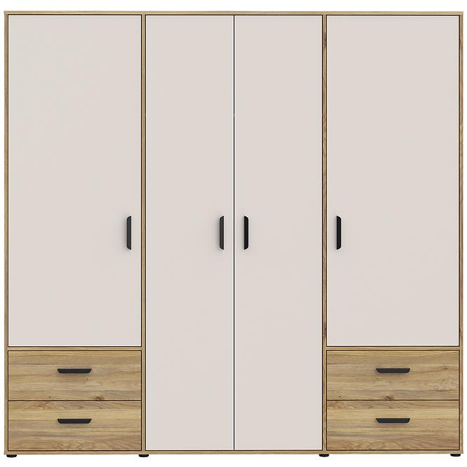 Szekrény Mokkaro Moks841-M802 Homok/tölgy Mauvella,3