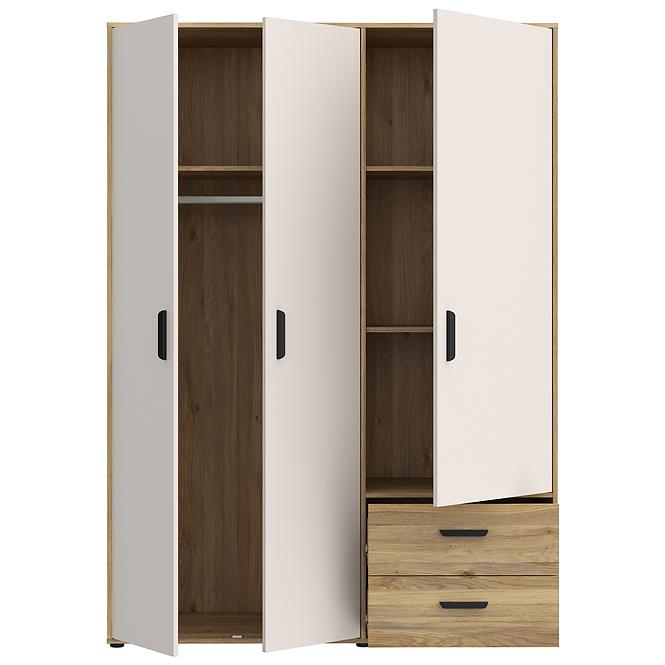 Szekrény Mokkaro Moks831-M802 Homok/tölgy Mauvella 042025,5