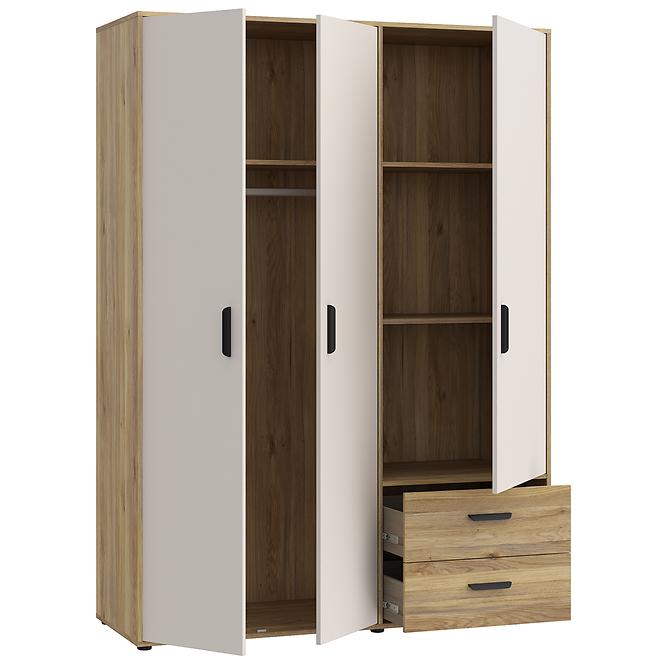 Szekrény Mokkaro Moks831-M802 Homok/tölgy Mauvella 042025,6