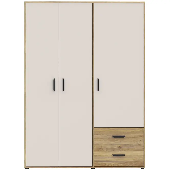 Szekrény Mokkaro Moks831-M802 Homok/tölgy Mauvella PROMO,2