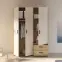 Szekrény Mokkaro Moks831-M802 Homok/tölgy Mauvella PROMO,8