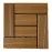 Wpc terasz platform Teak 300x300