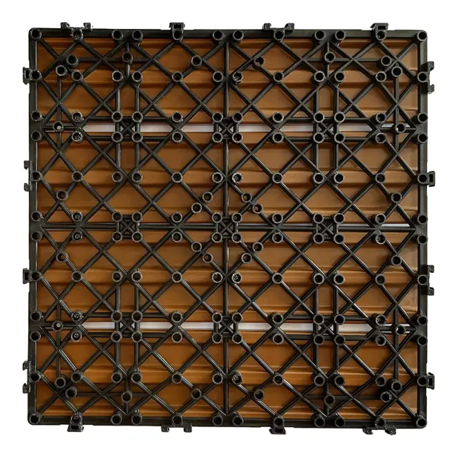 Wpc terasz platform Teak- felülete faipari 300x300