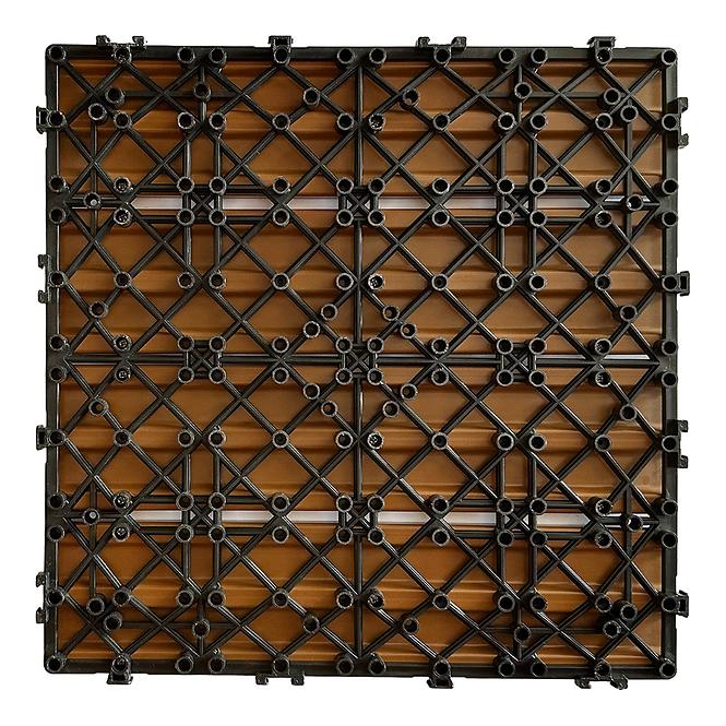 Wpc terasz platform Teak- felülete faipari 300x300