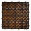 Wpc terasz platform Teak- felülete faipari 300x300,3