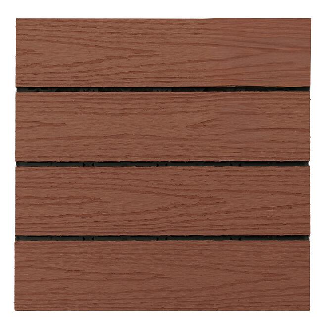 Wpc terasz platform Teak- felülete faipari 300x300