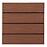Wpc terasz platform Teak- felülete faipari 300x300