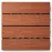 Wpc terasz platform Teak- felülete faipari 300x300
