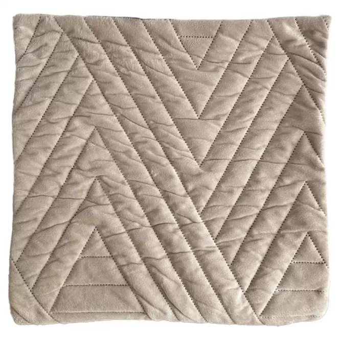 Párnahuzat Lili RQ-191 40x40 cm sötét bézs