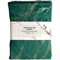 Szalagos függöny Velvet Justi YX514/15 135x250 cm zöld