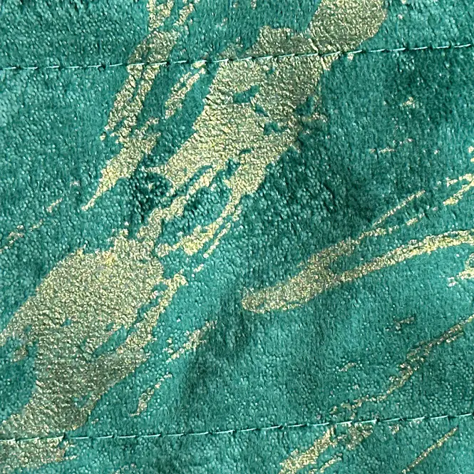 Szalagos függöny Velvet Justi YX514/15 135x250 cm zöld