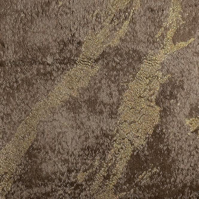 Karikás függöny Velvet Justi YX514/4 135x250 cm barna