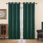 Függöny karikákkal YC11932/200G/003/140x250 cm zöld