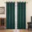 Függöny karikákkal YC11932/200G/003/140x250 cm zöld