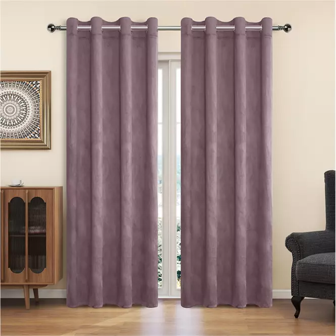 Függöny karikákkal YC11932/200G/010/140x250 cm hangaszínű