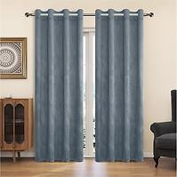 Függöny karikákkal YC11932/200G/023/140x250 cm szürke