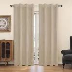 Függöny karikákkal YC11932/200G/027/140x250 cm bézs