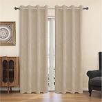 Függöny karikákkal YC11932/200G/027/140x250 cm bézs