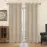 Függöny karikákkal YC11932/200G/027/140x250 cm bézs