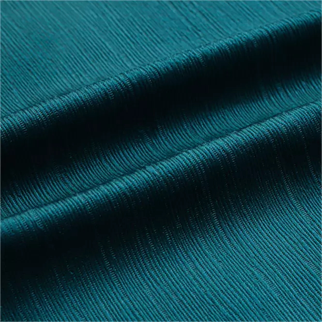 Függöny karikákkal YC11932/200G/064/140x250 cm türkizkék