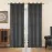 Függöny karikákkal YC11940/200G/117/140x250 cm szürke