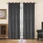 Függöny karikákkal YC11940/200G/117/140x250 cm szürke