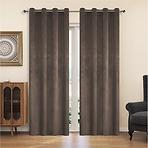 Függöny karikákkal YC11940/200G/120/140x250 cm bronz