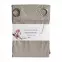 Függöny karikákkal YC11940/200G/122/140x250 cm szürke,4