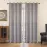 Függöny karikákkal YC11940/200G/122/140x250 cm szürke