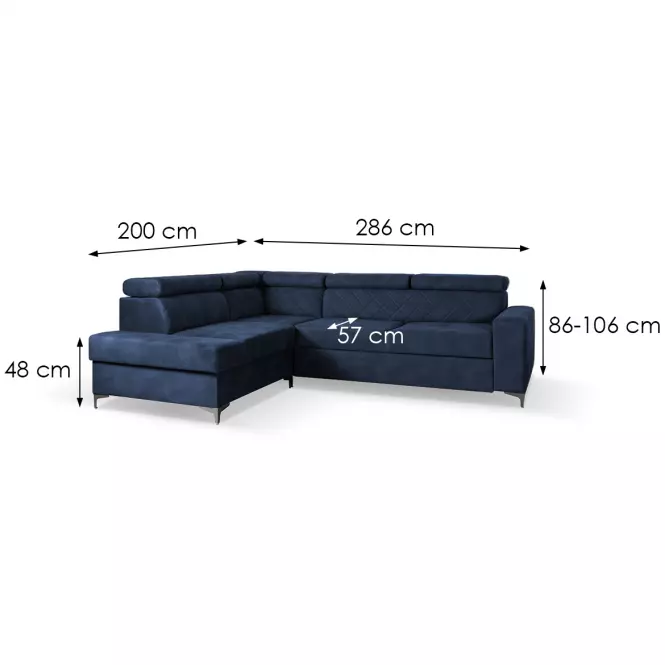 Sarokgarnitúra szett Logan Wind 77 B,4