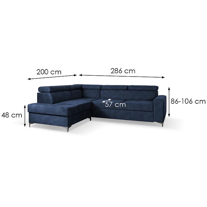 Sarokgarnitúra szett Logan Wind 77 B,4