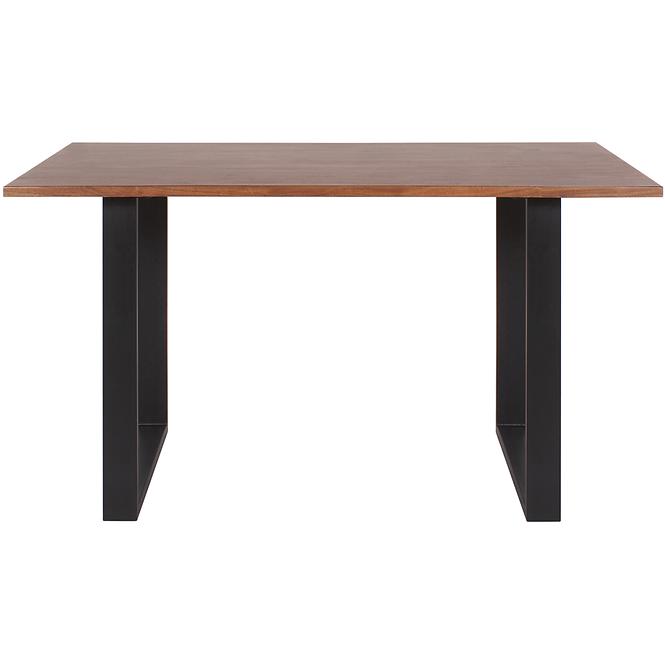 Asztallap készlet U 25mm 9538 fekete,2