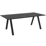 Asztallap fekete TT SW503 9550 200x90 cm fekete