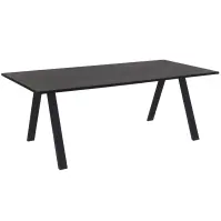 Asztallap fekete TT SW503 9550 200x90 cm fekete