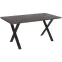 Asztallap fekete TT SW504 9549 200x90 cm szürke