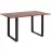 Asztallap fekete TT SW509 9548 200x90 cm Barna