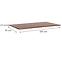 Asztallap Tt Brown Sw509 9548 200x90 Cm,3