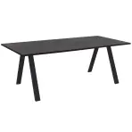 Asztallap fekete TT SW503 9547 160x80 cm fekete