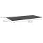 Asztallap fekete TT SW503 9547 160x80 cm fekete,3