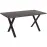 Asztallap fekete TT SW504 9546 160x80 cm szürke