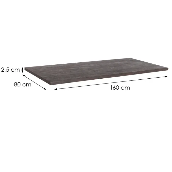 Asztallap fekete TT SW504 9546 160x80 cm szürke,3