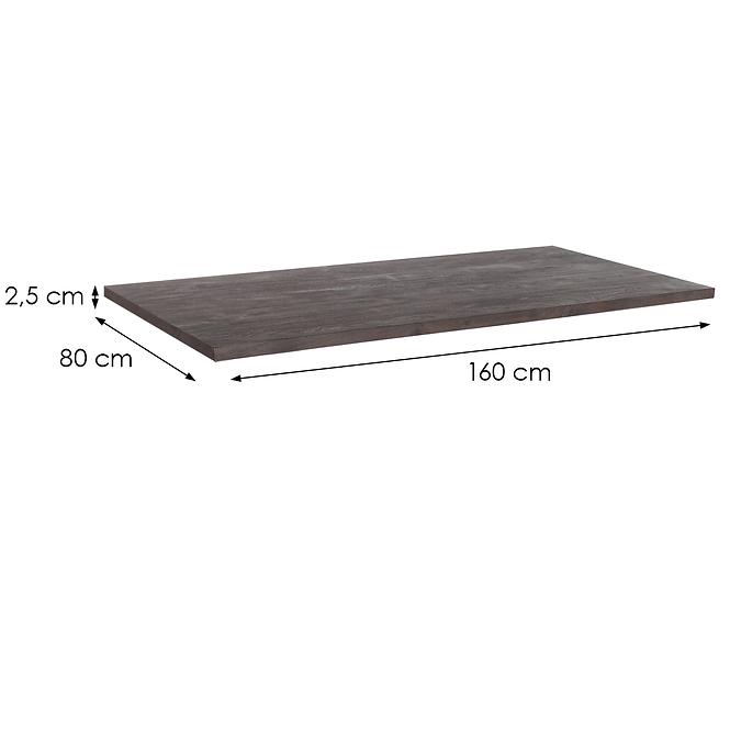Asztallap Tt Grey Sandblasted Sw504 9546 160x80 Cm,3