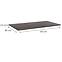 Asztallap Tt Grey Sandblasted Sw504 9546 160x80 Cm,3