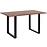 Asztallap fekete TT SW509 9545 160x80 cm Barna