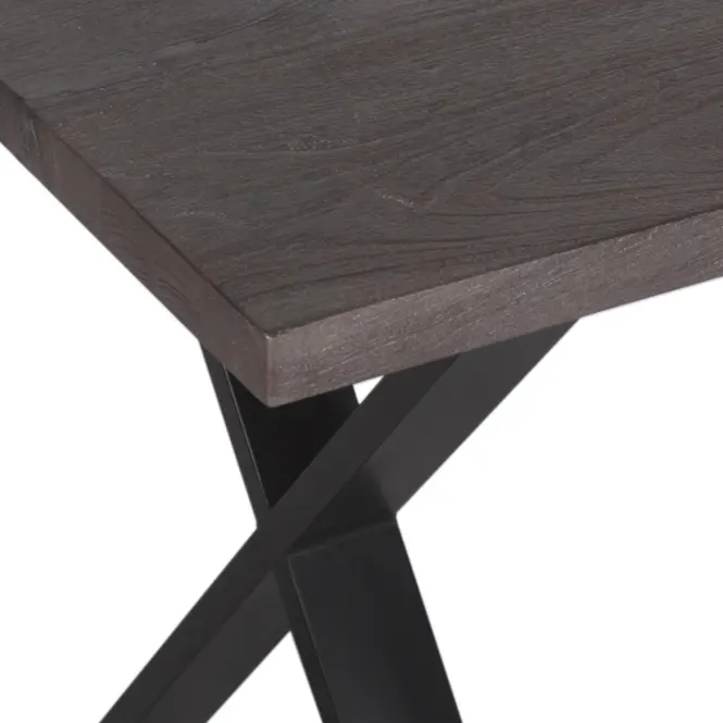Asztallap fekete TT SW504 9543 140x80 cm szürke