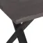 Asztallap fekete TT SW504 9543 140x80 cm szürke