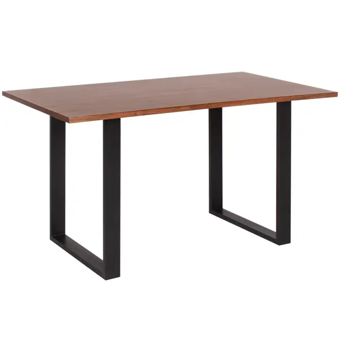 Asztallap fekete TT SW509 9542 140x80 cm Barna