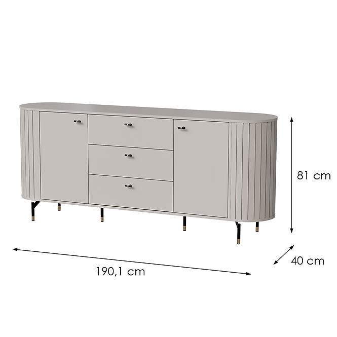 Komód Zante Za4 Cashmere,2