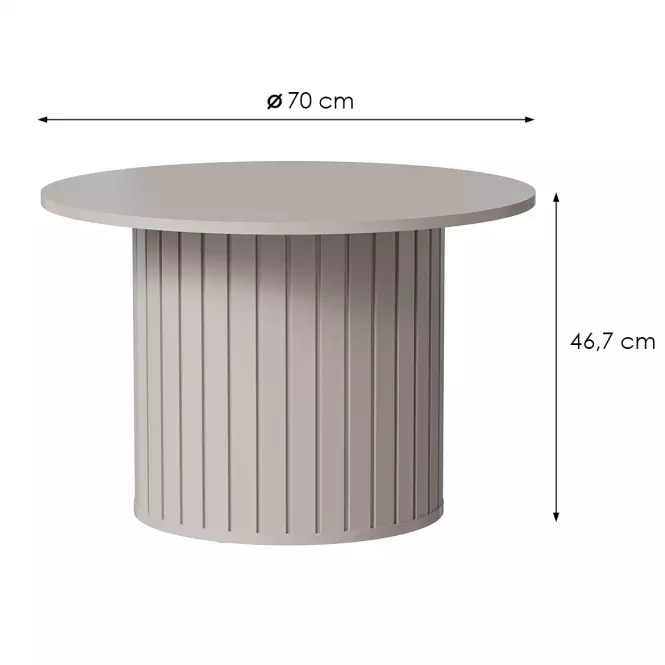 Dohányzóasztal Zante Za7 Cashmere